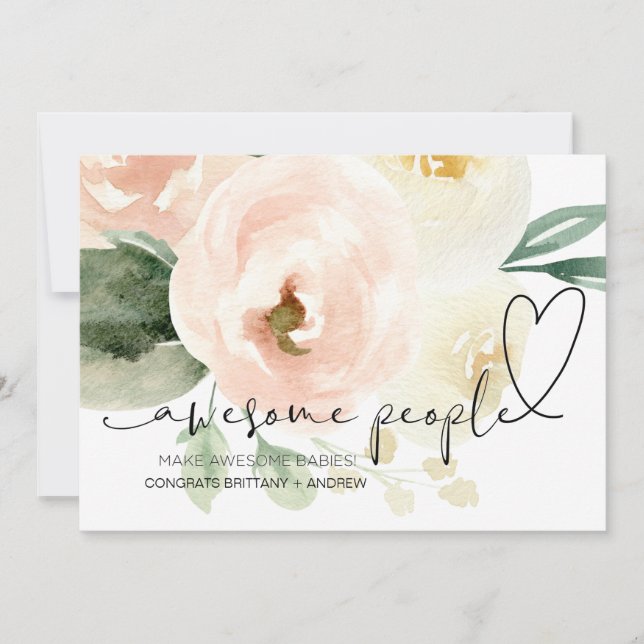 Gravid GratulerarGift för Syster Nyfödd bebis Kort (Framsida)