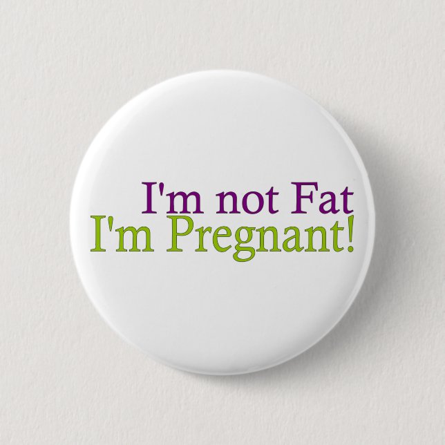 Gravid inte fett knapp (Framsida)