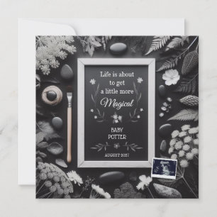 Gravid Meddelande Black Boho Theme