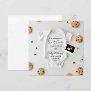 Gravid-meddelande för Funny Cookie Inbjudningar
