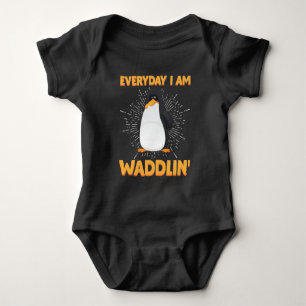 Gravid Meddelande från Waddling Penguin Mor T Shirt