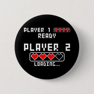 Gravid Meddelande om att Baby Player 2 laddas Knapp