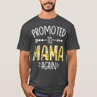 Gravid Meddelande om att snart bli Mamma igen Sol T Shirt