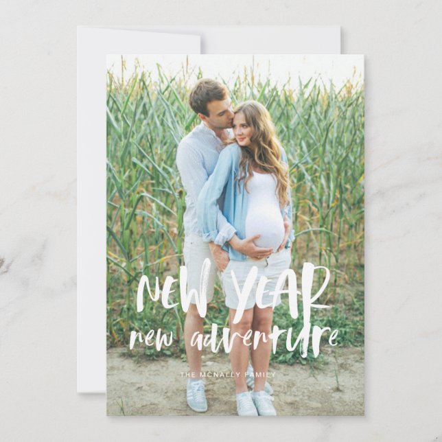 Gravid Meddelande om julfotoport (Framsida)