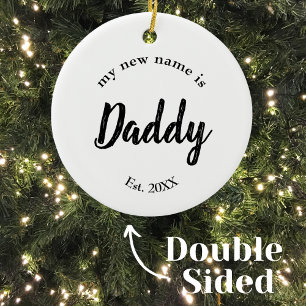 Gravid Meddelande till jul i Make Julgransprydnad Keramik