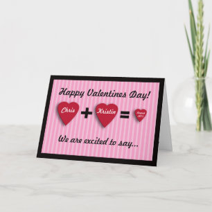 gravid-meddelandekort för valentines day helgkort
