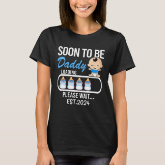 Gravid meddelar att Pappa snart kommer att vara Pa T Shirt