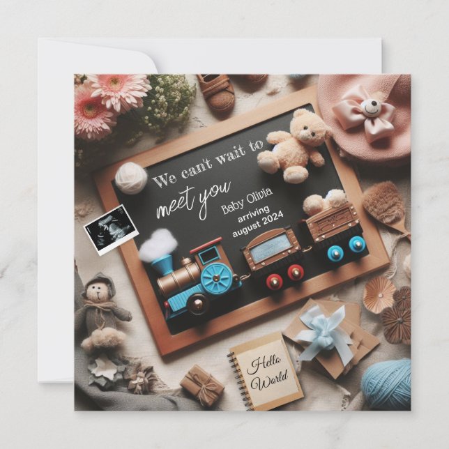 Gravid Notification Tåg ThMB, Social Media Meddelande (Framsida)