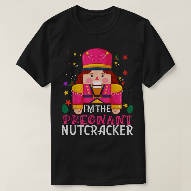 Gravid Nutcracker Matching Family Group Christma T Shirt (Design framsida)