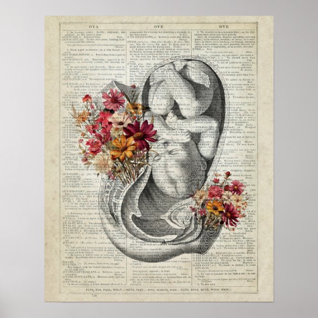 Gravid OB/GYN Wall Art Poster (Framsidan)