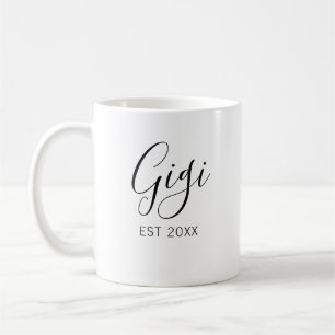 Gravid om Gigi och Pappa Grandfather Kaffemugg