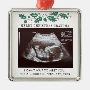 Gravid om Gravid av farmatisk Helgdag Julgransprydnad Metall