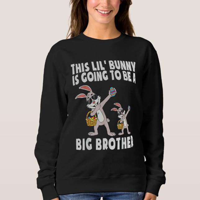Gravid om Storebror, påsk, meddelande K T Shirt (Framsida)