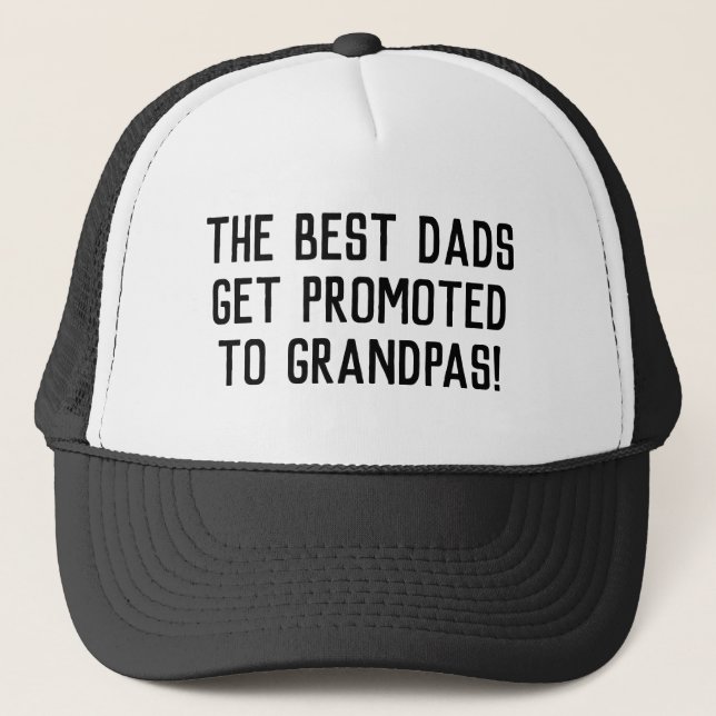 Gravid Promo Grandpa ska meddelas Keps (Framsida)
