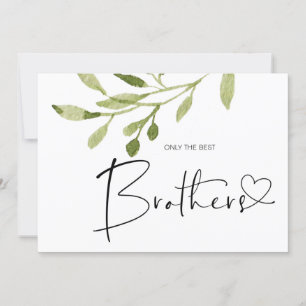 Gravid Reveal Brother Baby annonscertifikat Kort