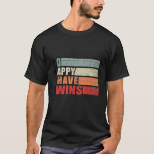 Gravid Reveal Quote så Lycklig har jag Twillingar  T Shirt