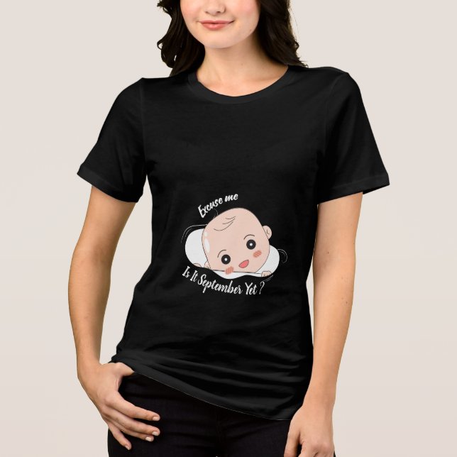 Gravid Shirt - Lunny Baby annons Tee (Framsida)