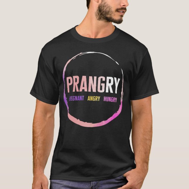 Gravid Shirt, Prargusfunn gravid Arg T Shirt (Framsida)