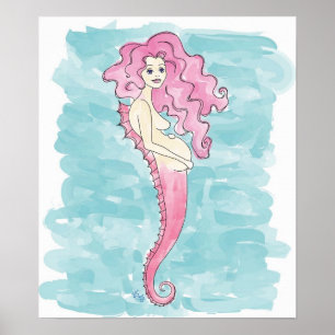 gravid sjöjungfru poster