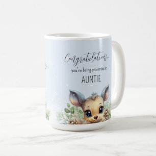 Gravid som befordras till Moster Winter Hjort Kaffemugg