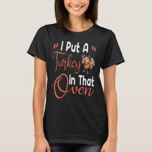 Gravid Thanksgiving: Jag placerar Turkiet i det ug T Shirt
