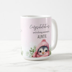 Gravid Visa befordrat tillkännagivande Flicka Kaffemugg