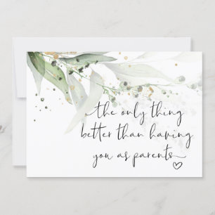 Gravid Visa morföräldrar Vi har en Baby Kort