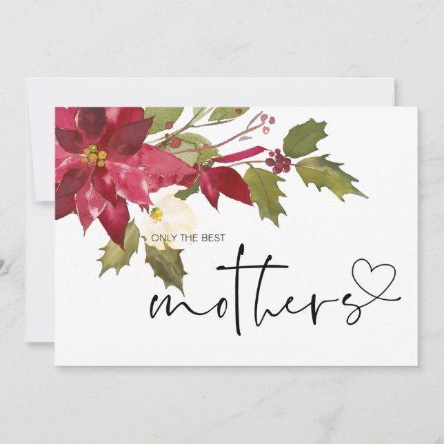 Gravid Visa mormor Vi väntar oss Baby Kort (Framsida)