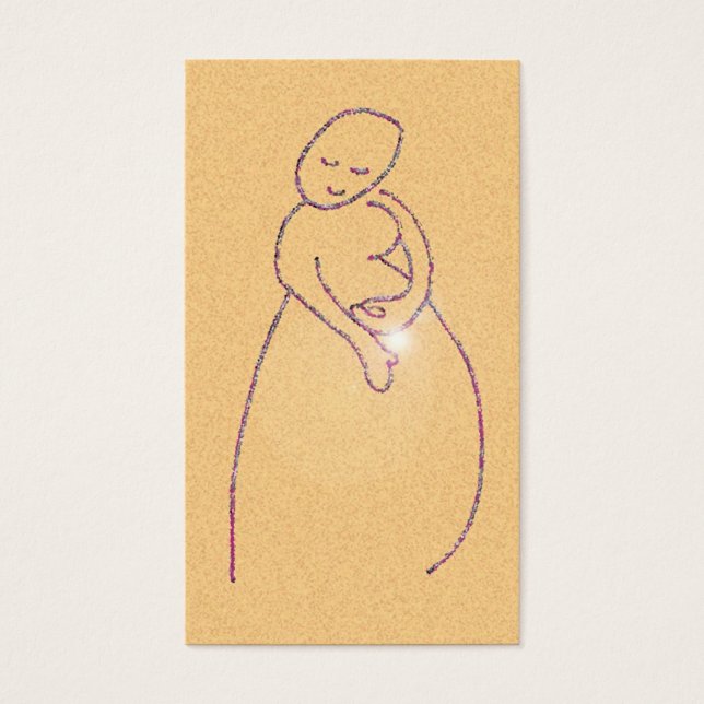 Gravid Visitkort (Framsidan)