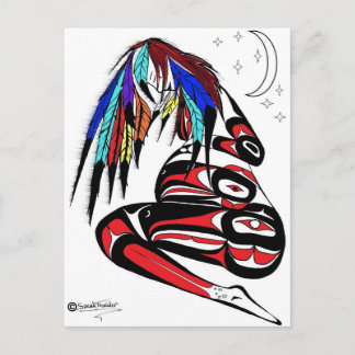 Gravida indiska kvinnor meddelande vykort