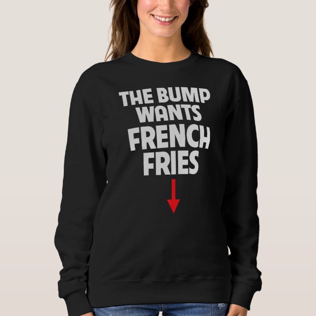 Gravida kvinnor Fransken Ojämnt fördelad över brös T Shirt (Framsida)
