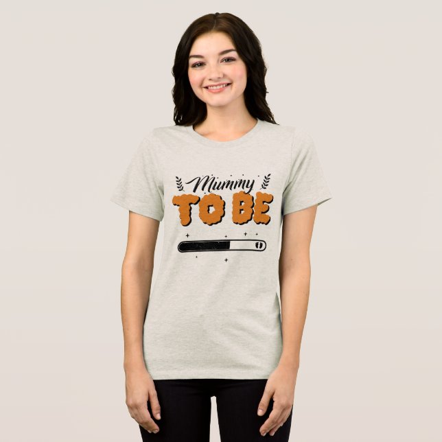 Gravida kvinnor Halloween T Shirt (Framsida Full)