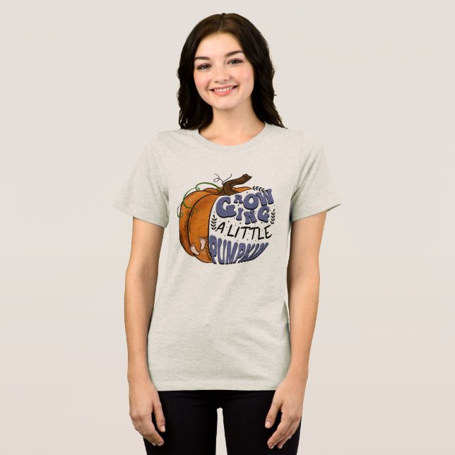 Gravida kvinnor Halloween T Shirt (Framsida Full)