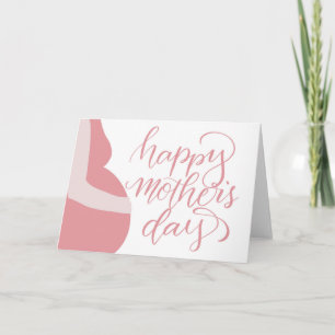 Gravida Mamma, Mor Lycklig Mors dag Kort