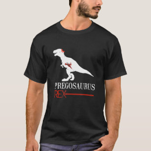 Gravida Pregosaurus Dinosaur Rex annons Hal T Shirt