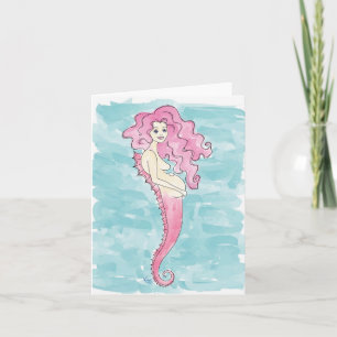 gravida sjöjungfrunotecards kort