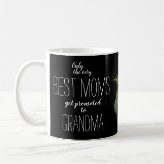 Graviden Fine art rosa ros, svart Kaffemugg