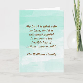 Gravidförlustmeddelande Meddelande