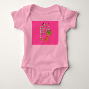 Graviditet Akronym Flicka Rosa Bakgrund Kroppsstäl T Shirt