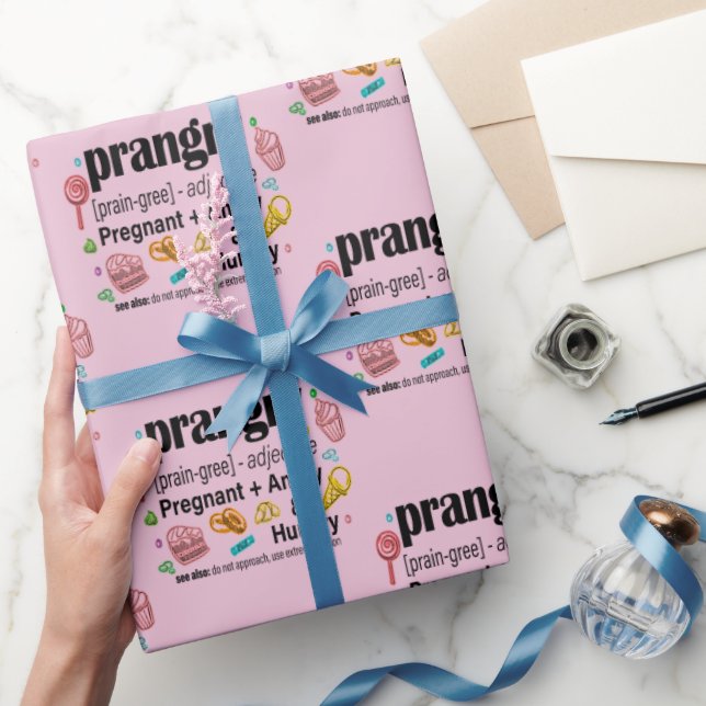 Graviditet + Arg och Hungrigt = Gravid Presentpapper (Gifting)
