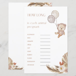 Graviditet Baby Shower Lek Hur Lång Tid Gravid