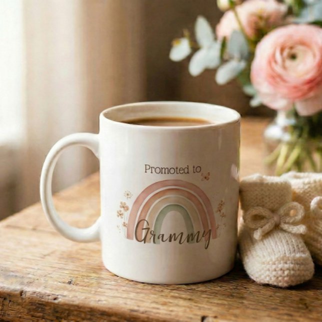 Graviditet Meddelande Grammy Present Kaffemugg (Skapare uppladdad)