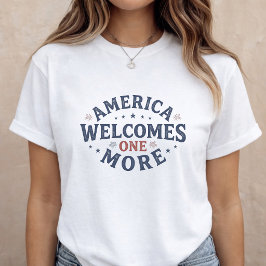 Graviditet Meddelande Mamman att Vara 4 juli T Shirt