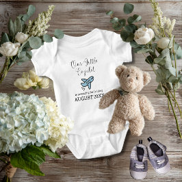 Graviditets Baby Pojke Flygplan Liten Andrepilot A T Shirt