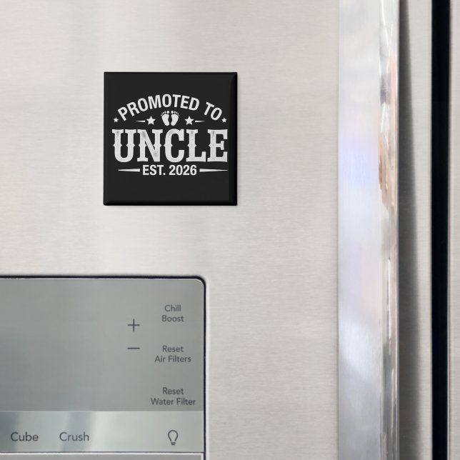 Graviditetsannonsering befordrad till farbror est. magnet (In Situ (Fridge))