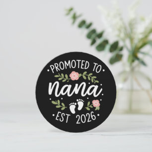 Graviditetsannonsering befordrad till Nana 2026 Inbjudningar