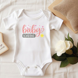 Graviditetsannonsering för bebis t shirt