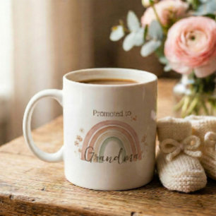 Graviditetsannonsering Mormors Present Kaffemugg