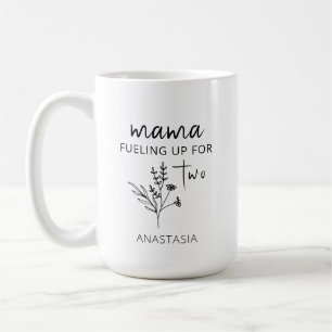 Graviditetsannonsering Present för blivande mamma Kaffemugg