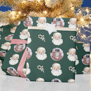 Graviditetsavslöjande Tomte Anpassad Foto Jul Presentpapper